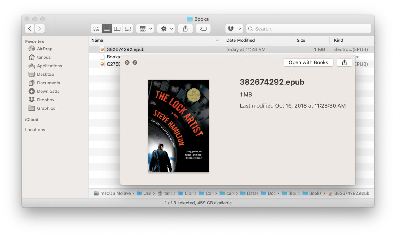 book keeps downloading in kindle for mac